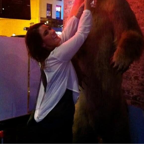 Sans Souci sheer blouse with front wrap style cut out - Picture 4 of 9